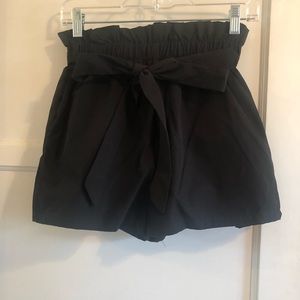 Cute black high waisted shorts